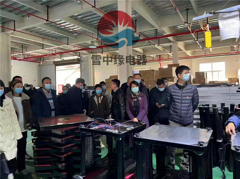 陜西太白縣委組織安排人員，前來我廠區(qū)考察學習